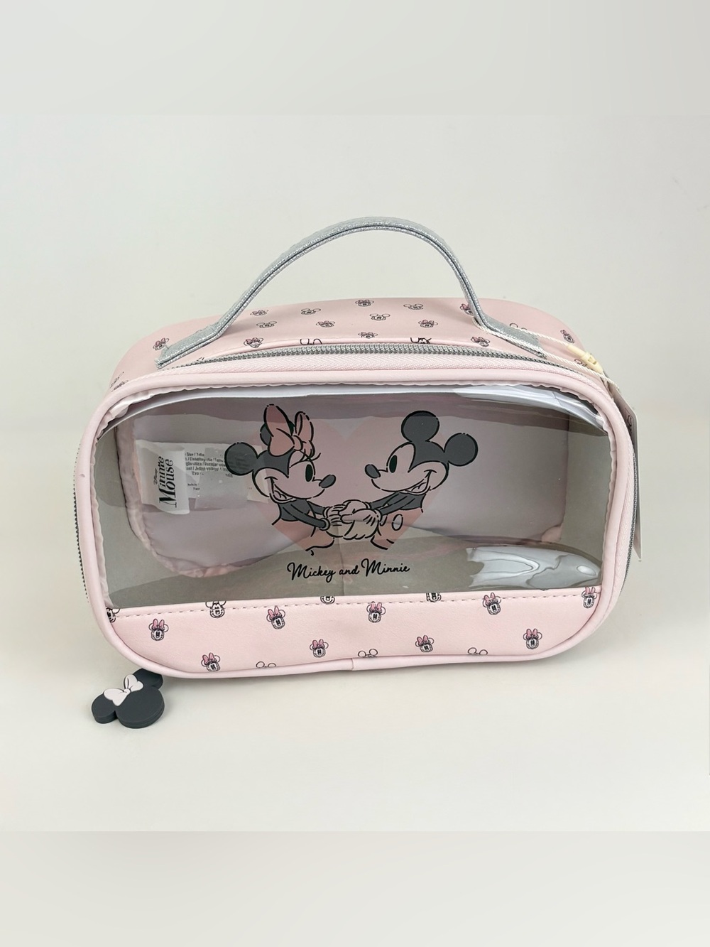 Disney Minnie & Mickey Mouse Makeup Travel Bag New With Tags